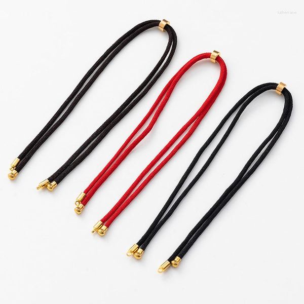 Bracelets de charme 1pcs Bracelettes de chaîne de corde rouge a réglable Bracelet Femmes Hommes faits à la main
