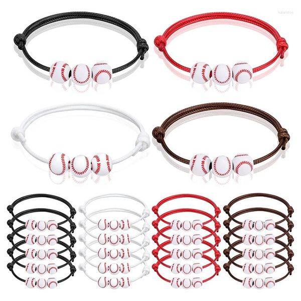 Bracelets Charm 20 PCS PRIMERAS DE BASEBLO AJUSTABLE PARA ESTÁN DE PROFESORES DE LA EQUIPO DE LA SPORT