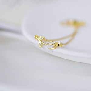 Bracelets porte-bonheur 2023Korean Trendy Tulip Opal Pulling Pour Femmes Design Pur Et Frais Sens Couple Copines Main Bijoux Présent