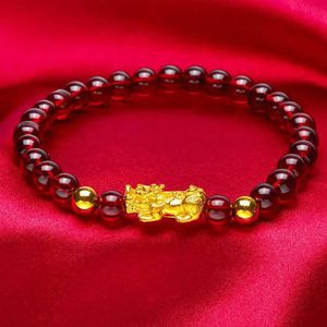 Bracelets de charme 2024 Année chinoise du dragon Bracelet Luck
