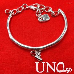 Bracelets de charme 2024 Unode50 Espagnol vendant la mode exquise petit bracelet bracelet pour femmes bijoux romantique Bag