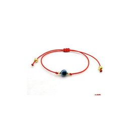 Bracelets de charme 20 pcs/lot chanceux Hamsa chaîne mauvais œil cordon rouge réglable Bracelet bijoux à bricoler soi-même livraison directe bijoux Bracelet Dhgarden Dhkhi