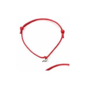 Bracelets de charme 20pcs / lot chaîne chanceuse mauvais œil cordon de cire rouge bracelet réglable bijoux de bricolage nouvelle livraison de bijoux bracel dhgarden dhggi