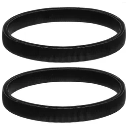 Bracelets Charm 2pcs brazalete estirable para hombres brazalete de metal brazalete de resorte pulsera de resorte (negro)