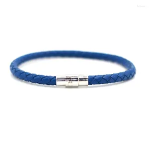Bracelets de charme 4 couleurs hommes cordon en cuir bracelet bracelet aimant boucle pour bracelet corde bijoux accessoires
