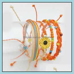 Bracelets à charme 4 PC