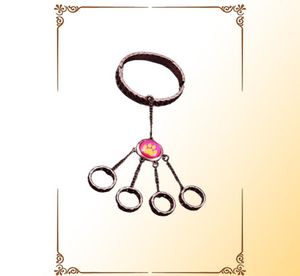 Bracelets de charme Anime REDDY Girls Ring Bracelet Set Juleka Couffaine Cat Claw peut être ouvert Gift Fermer pour les enfants Cosplay5518945