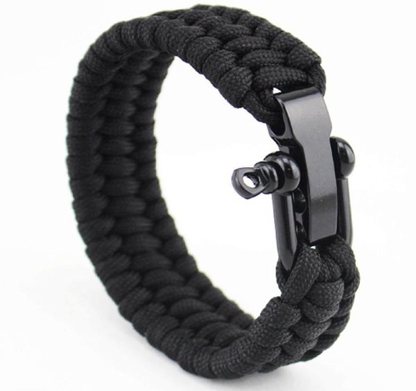 Bracelets de charme Arrivée Mentes en acier inoxydable Anchor de chaînes Bracelet en cuir noir surf Nautique Sailor Men de bracelet Fashion Jew9595932
