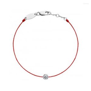 Bedelarmbanden b01-001f rode draadlijn handgemaakte touw handgemaakte kettingbanden voor vrouwen verjaardagscadeau juwelsecharm kent22