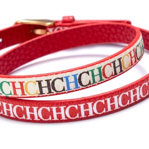 Bracelets de charme Bracelet 2023 Boutique Pieds Chaînes Cou Chhc Chch Hchc Anneaux Véritable Boîte-Cadeau En Cuir Emballage Portable Décoration 231219