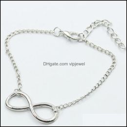 Charm Armbanden Armbanden Bijoux Mode Bruiloft Sieraden Accessoires Infinity Vipjewel Drop Levering 2021 Vipjewel Dhjs5