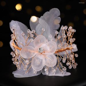 Bracelets porte-bonheur mariée poignet fleur main pour femmes Bouquet artificiel minimaliste filles fête de mariage Unique robe accessoires