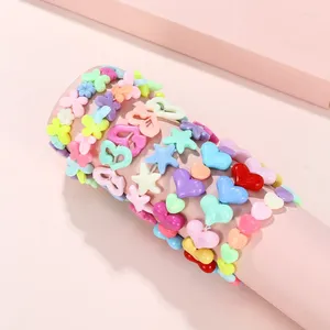 Pulseras de encanto Joyería para niños Pulsera de cuentas coloridas para niña Fiesta de cumpleaños Favores Baby Shower Regalos para invitados