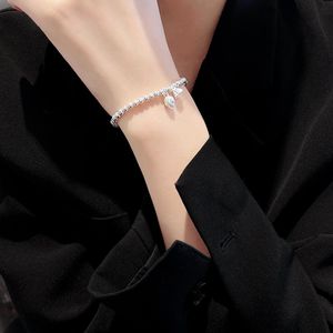 Bracelets de charme chinois classique bracelet en forme de graine de lotus couleur argent bijoux de mode pour femmes filles ensemble accessoires cadeaucharm