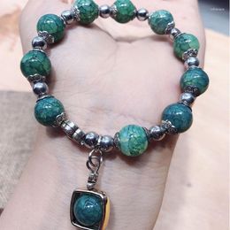 Bracelets porte-bonheur Style chinois mode créatif Bracelet en pierre de type fissure pour les femmes perle de verre bijoux pour femmes