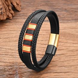 Bracelets Charmet Clay Clay For Man Trend Gold Screed Acero inoxidable Pulsera Trendy Woman Regalos Accesorios