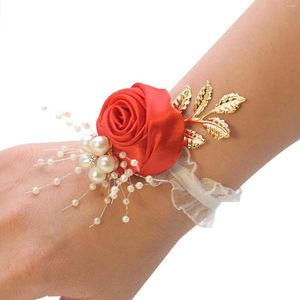 Bracelets de charme mignon fleur perle diadème mariée fête de mariage chapeaux floral