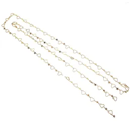 Bracelets porte-bonheur bricolage chaîne bijoux matériel cuivre Bracelet fabrication collier chaînes en métal bracelets de cheville