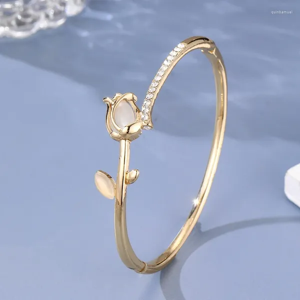 Bracelets de charme bracelet de bracelet de bracelet de tulipe