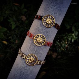 Bedelarmbanden Fairywoo Bohemia Bracelet Handmade geweven neo-gothic Miyuki Bead For Woman Sieraden Gift Bulk Groothandel