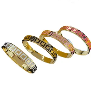Bedelarmbanden Mode-sieraden OntwerpersLetter sieraden Armband voor Dames Volledige Letter F Gouden armbanden Luxe Designer riem Klassieke Simpie Stijl Hanger Cadeau