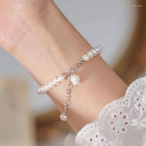 Bracelets de charme bracelet de perle blanc fashon