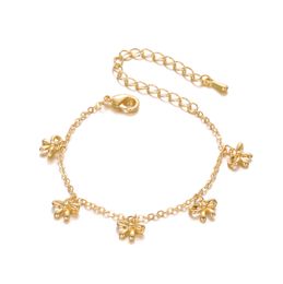 Bracelets porte-bonheur cinq nœuds breloques pour filles enfants cadeaux ami romantique petit et chic douceur belle mode enfant AllMatch 230803