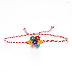 Bracelets porte-bonheur Go2boho bohème Miyuki Bracelet pour fille enfant enfants cadeau fleur femmes Pulsera Boho bijoux brassard tressé à la main