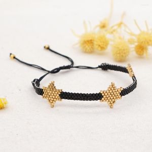 Bracelets porte-bonheur Go2boho vente en gros Lot en vrac Miyuki Bracelet pour femmes motif étoile tissé à la main bijoux usine Pulseras Mujer