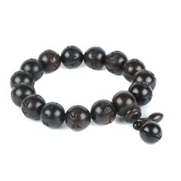 Bedelarmbanden handgemaakt boeddhisme gebed hout kralen om mani padme hum mantra houten vissen tibetaanse mala 1268