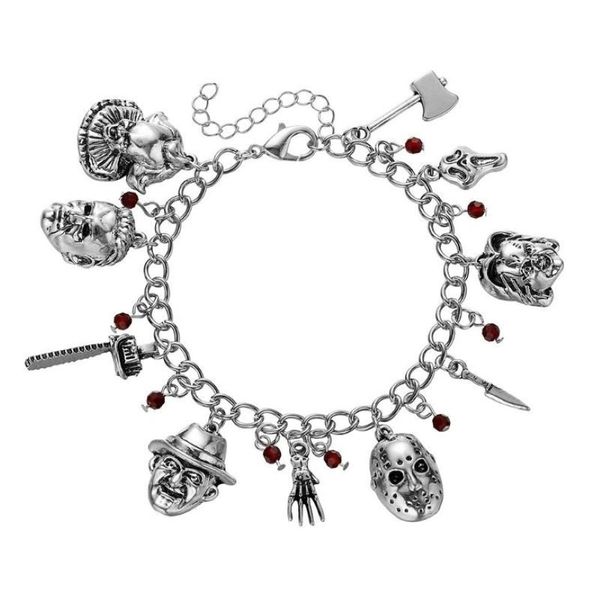 Charm Bracelets Harong Horror Movie Ghost Baby Joya Classic Joya Tema de aterradores Cosplay Cosplay Mujeres Mujeres de regalos2700