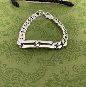 Bedelarmbanden hoogwaardige luxe sieraden hangers bijoux ontwerper originele verpakkingsbrief g Little Daisy vintage armband set uitgesneden in elkaar grijpende armband