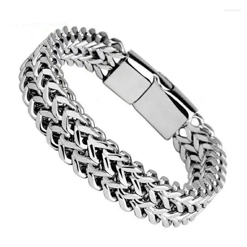 Charm Armbänder Hiphop Rock Herren Armband Armreif Abnehmbare Edelstahl Braslet Geschenke Für Freund Freizeit Pulseira Zubehör Hombre