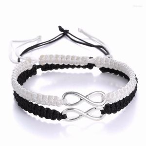 Bracelets porte-bonheur infini fait à la main tressé Kit Bracelet Designer breloques Couples pour femmes ensemble bijoux Pulseras MujerCharm Inte22