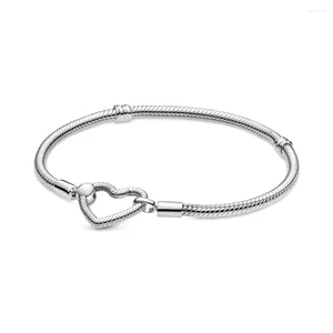 Bracelets de charme Bijoux Dames Bracelet de perles 2023 Love Fit Original Pan DIY Accessoires Petit 925 Argent Sterling