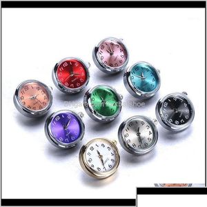 Bedelarmbanden Sieradendiy 18 mm glazen horloge Verwisselbare sieraden kunnen bewegen Vervangbare Snaps-knoppen Fit Snap Button Bracelet Jewe Dhfgv