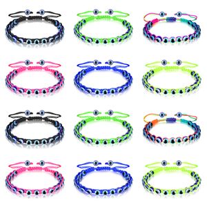 Bracelets de charme Jstyle Evil Eye pour femmes adolescentes filles mexicaines ensemble bijoux réglables chaîne rouge noeud bracelet Hamsa protection Mal de O Amf6P