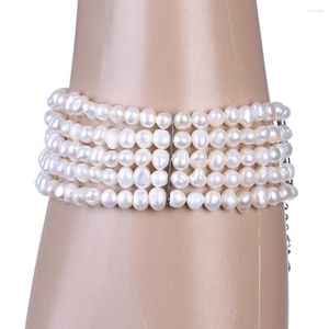 Bracelets de charme Style coréen Personnalité de la mode Tendance multicouche Bracelet de perles d'eau douce Europe et États-Unis
