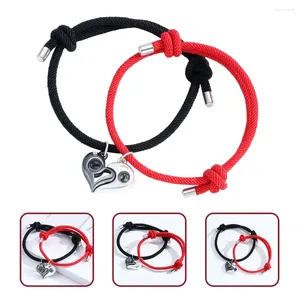 Bracelets de charme Amour Bracelet Magnétique Poignet Décoration Couples Correspondant Bijoux Amoureux Femmes Bijoux Marchandises