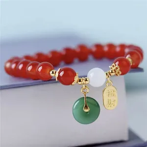 Pulseras de encanto Lucky Peace Hebilla Pulsera para mujer Chica Moneda de moda / Barra de dinero Riqueza Prosperidad Joyería Regalos al por mayor