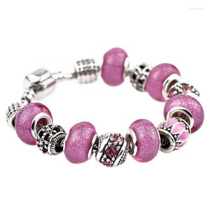 Bracelets porte-bonheur MADALENA SARARA Mode Bracelet en perles de cristal strass et incrusté 5 couleurs Options American Trendy