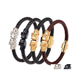 Bedelarmbanden magnetische gesp armband armband mannen skl yydhhome drop levering sieraden dhxfi