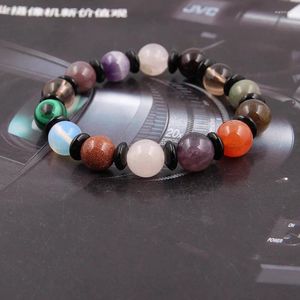 Bedelarmbanden Malachiet Lapis Lazuli Armband Kleurrijke Chakra Natuurlijke Kralen Steen Yoga Kristal Kwarts Kralen Voor Vrouwen Meisje Cadeau