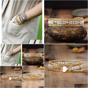 Bracelets de charme Homme Punk Hiphop Bracelets Tibétain Perles Curb Chaîne Cristal Couples Bracelet Cool Mâle Femelle Bijoux En Gros 240130 Dhxfc