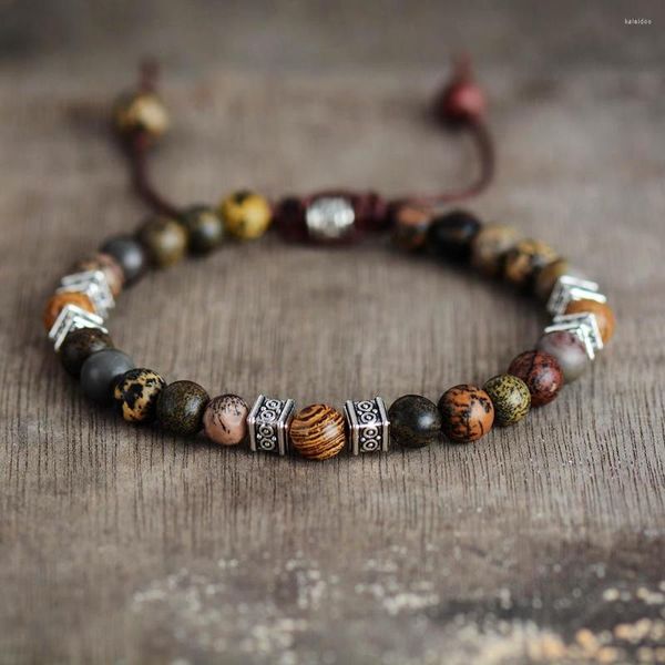 Bracelets porte-bonheur hommes Steampunk perles macramé amitié amoureux Couples réglable Bracelet Bijoux Bijoux en gros