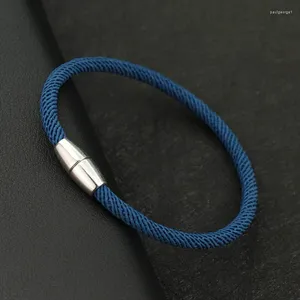 Bedelarmbanden minimalistische touwarmband voor mannen vrouwen magneetgesp rode draad armband paar geschenken wens stof Braslet vriend sieraden