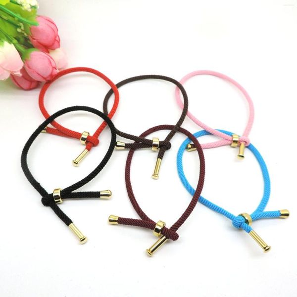 Pulseras con dijes dinero rojo para cadena de cuerda de la suerte amistad Femme pulsera de hilo trenzado Pulseras Mujer Moda 2023 regalo de amante Wo