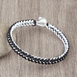 Charm Armbanden Multi Kleuren Gevlochten Touw Voor Vrouwen Mannen Imitatie Parel Boeddhisme Handgemaakte Lucky Bescherming Yoga Armbanden Sieraden Geschenken