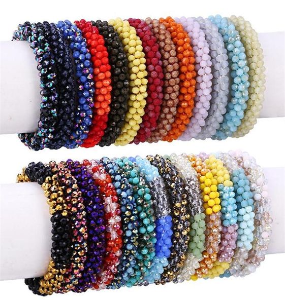 Bracelets de charme multicolore à la main au crochet de crochet de graine de graine du Népal Boho Bracelet25248351174