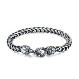 Charm Armbänder MW5 Edelstahl Armband 6mm Geometrische Byzantinische Gliederkette Silber Farbe Vergoldet Männer Frauen Schmuck Geschenk 231215